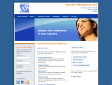 Tablet Screenshot of innovative-hrsolutions.com